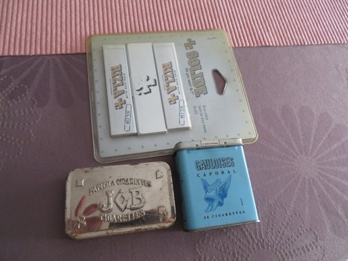 Objets fumeur vintage boite - du,