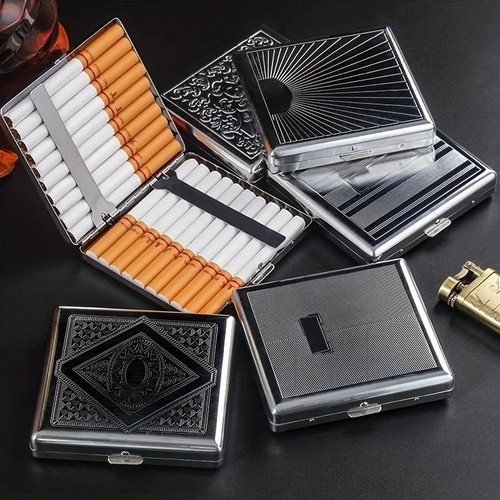 étui cigarettes métal - cigarettes,
