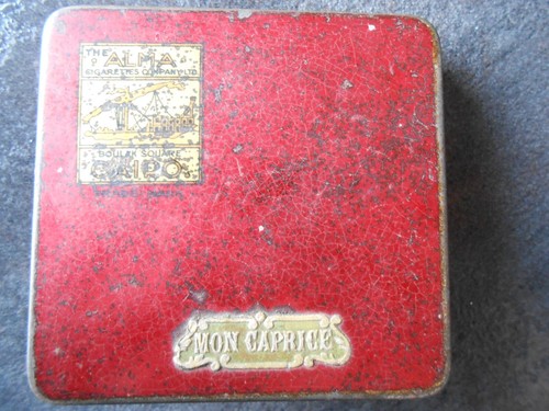 Boite métal cigarettes alma - boite,