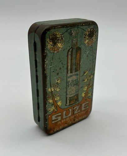 Boite tole émaillée suze - tole,