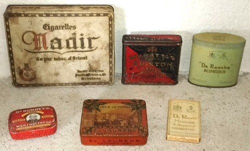 Boîtes anciennes métal - anciennes,