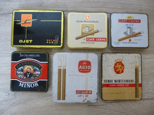 Lot 6 anciennes boîtes - ,